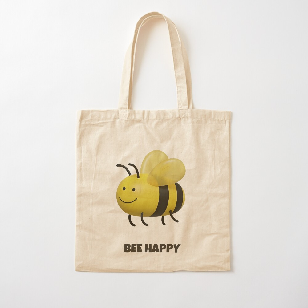 Bee Happy Tote Bag